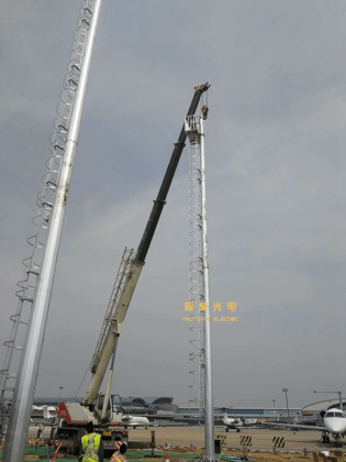 首都機場20米、30米監控桿